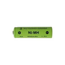 나이스조명 니켈수소 충전건전지 태양광 태양열 정원등 충전배터리 배터리 충전지 AA 600mAh, 1개