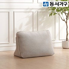 동서가구 오셀린 아쿠아 발수 패브릭 모듈형 좌식 소파 등쿠션 DF921867, 오트밀
