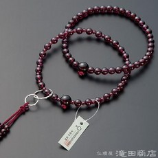수주 정토종 여성용 가넷 6만 정토 8치수 종파별념주 수주봉투 첨부