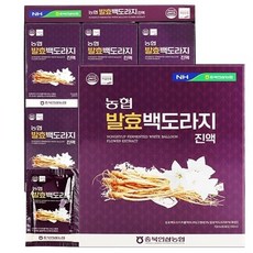 총60포 70ml2박스 충북인삼농협 발효 백도라지진액