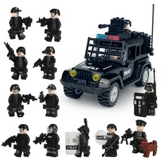 요고요 블록 미니피규어 밀리터리 시리즈, SWAT 특수기동대