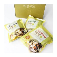 건강담은 간편식 비빔밥나물 선물세트 시래기 곤드레 산채