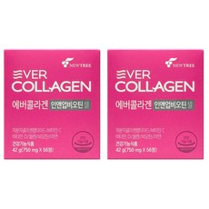 [에버콜라겐] 인앤업비오틴 셀 2통 (8주분) / 저분자콜라겐 비오틴, 56정, 2개