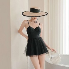 호텔수영장수영복 리조트 빅사이즈 야외 원피스형 워터파크 88 77