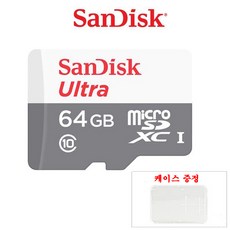 샌디스크 트루엔 이글루캠 S4 64G 메모리카드 울트라 케이스 증정, 64GB