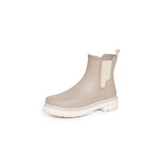 헌터 Hunter Refined Stitch Detail Chelsea Skimming Stone/Shaded White 7 M 290437