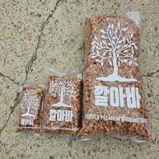  깔아바 코코허스크 깍두기입자 바닥재, 30리터, 1개 