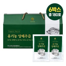 유기농 즙장인 일등자연 양배추즙 양배추사과즙, 2700ml, 6개