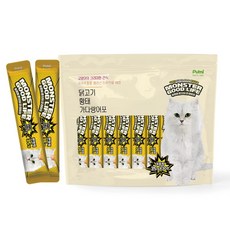 푸르미 고양이 몬스터굿라이프 대용량 35g 짜먹는 간식 30p, 황태, 90개입