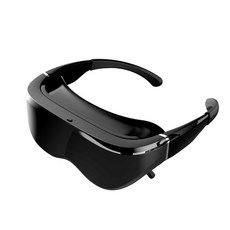 vr안경 스마트안경 ar글래스 스마트글라스 업데이트 HDMI 3DVR 가상 현실 3D 영화 게임 비디오 안경 고화질 거대한 화면 스마트 안경 2022110492, 01 Black