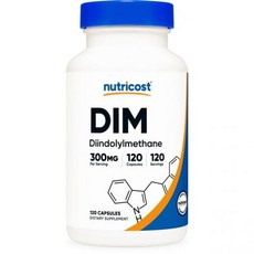 Nutricost 뉴트리코스트 딤 Diindolylmethane 300mg 120캡슐