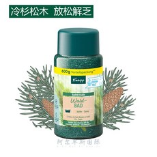 독일 크나이프 목욕제 소금 마사지 릴랙싱 유칼립투스, 전나무 소나무 목욕 소금, 1개