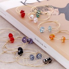 문스톤링귀걸이