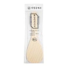 고급 나무주걱 다용도 반죽 주걱 (소) 이정공예사, 1개