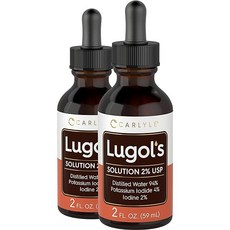 칼라일 루골 아이오딘 요오드 59mL 2통 Carlyle Lugols Iodine 2 fl oz 2 pack, 2개