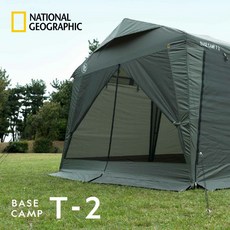내셔널 지오그래픽(National Geographic)BASE CAMP T-2메시 스크린 텐트 타프 캠프 아웃도어 뉴텍 재팬※
