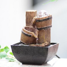 실내연못 인공연못 실내미니정원만들기 미니분수대 분수기, B