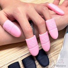 YWSTORE 젤네일 리무버 쏙오프 클립 네일쏙오프, 블랙