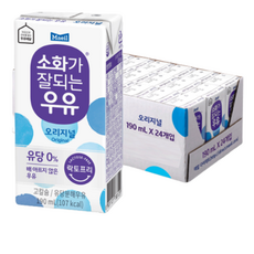 매일 소화가 잘되는 우유, 190ml, 432개