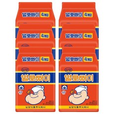 별뽀빠이 72g 4번들 x 6개, 72g x 24개