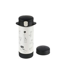 리첼 2WAY 스테인리스 슬림 머그 240 블랙 1개 240ml 7개월