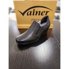 바이네르 320D 흑색 여성 컴포트화 5cm