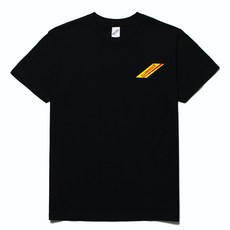 일루미녹스 루즈핏 블랙 라운드 티셔츠