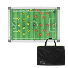 스타스포츠 스타 뉴 축구작전판 휴대용 양면작전판 축구용품 SA151, 선택완료