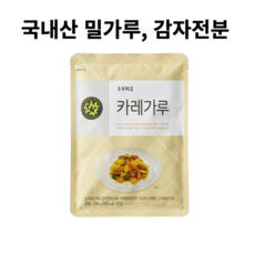 초록마을 카레 가루, 100g, 4개 - 유아카레가루