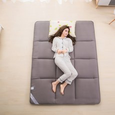 침대패드 뉴타입 다다미 친피부 솜침대 바닥 매트숙소 타입학생 매트 1.8 1.5침대 판매 도매, C01-90*195cm
