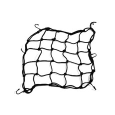 안전 그물망 바이크 자전거 오토바이 스쿠터 배달 택배 레저 캠핑 네트망, 1개, 블랙 (Black)