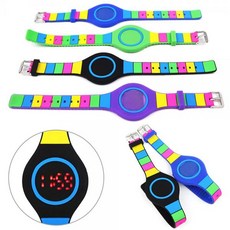 포켓몬캐릭터led생활방수디지털워치전자시계