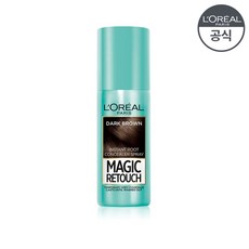 [K쇼핑][로레알파리] 매직 리터치 새치 커버 스프레이 75ml, 브라운_수량_상세페이지참조, 브라운