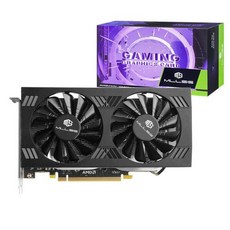 MLLSE AMD RX 580 그래픽 카드 비디오 카드 GDDR5 256 비트 PCI E 3.0 6 8 핀 Radeon GPU Rx 580 게임용 비디오 카드 8GB 2048SP, 1) RX 580 8G 2048SP