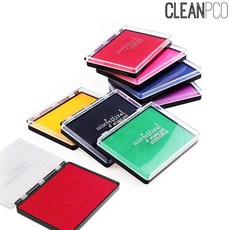 ANS679691f11 칼라스탬프패드 잉크패드(대) 16x12cm 황색(노랑) 웨딩트리 돌잔치 지문트리