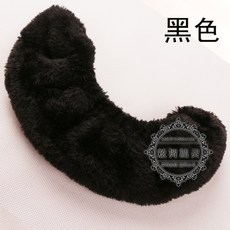 스케이팅 쇼트트랙 피겨 털날집 스케이트소커 날, 검정 쌍, 1개