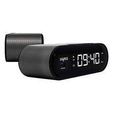 해외1503689 Syncs Smart 블루투스 스피커 with LED Intelligent 알람 clock 디지털 FM radio Builtin 4, One Size_One Color, One Color, 상세 설명 참조0