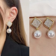 진주링귀걸이14k