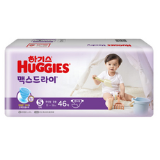 하기스 맥스드라이 밴드 5단계 특대형 공용, 1매