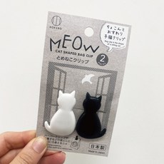 코쿠보 다용도 홈데코 고양이 집게 클립, 상세 설명 참조, 1개