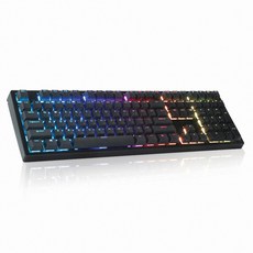 콕스 엠프리스 RGB PBT 무접점 유선키보드, 바디(블랙), 키캡(블랙), 일반형