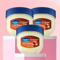 (3개) 바세린 립 테라피 코코아버터 립밤 7g, 3개
