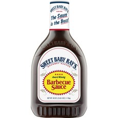 Sweet Baby 스윗 베이비 레이 오리지널 바베큐 소스 40 온스 1병, 1.13kg, 1개