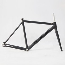 TSUNAMI 알루미늄 고정 기어 프레임 및 포크 트랙 픽시 자전거 세트 단일 속도 부품 SNM100 700C 49cm 52cm 55cm 58cm