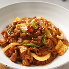 타임쿡 제육볶음 밀키트 매콤달콤 수제양념 양파 대파 양배추 포함, 5개, 530g
