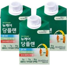 대상웰라이프 뉴케어 당플랜 200mlx30팩, 상세페이지 참조, 상세페이지 참조