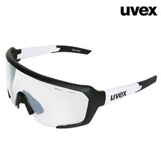우벡스 uvex 901 vm 바리오 미러 변색 고글 선글라스 아시안핏 블랙매트화이트 미러변색 실버 (black mat white variomatic litemirror silver) 코리아 리미티드, 901vm블랙매트화이트