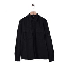 CP컴퍼니 CP Company 컴퍼니 Broken Lino Cotone Pockets Shirt (14CMSH291A 006501G 999) (브로큰 코튼