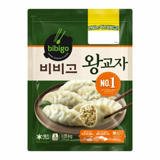 CJ 비비고 냉동 김치 왕교자 1.05kg, 3개