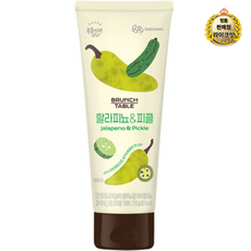 복음자리 브런치 테이블 할라피뇨 & 피클, 210g, 8개